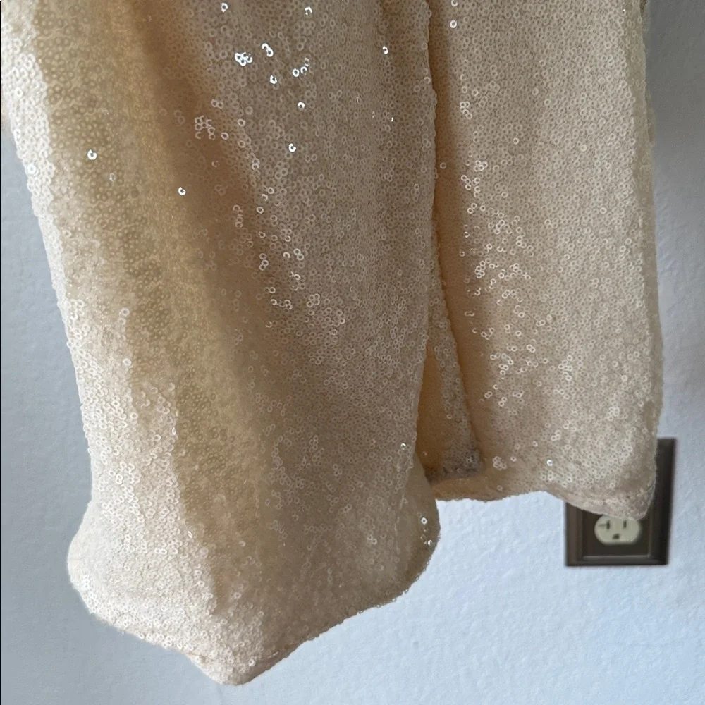 LPA Cream‎ Sequin Dress - Picture 5 of 7